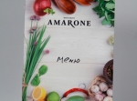 Новое меню для ресторана Амароне